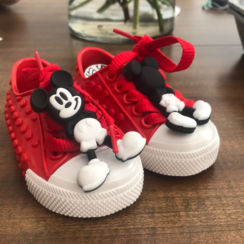 NWT Unisex Mini Melissa Mickey Mouse Jelly Shoes